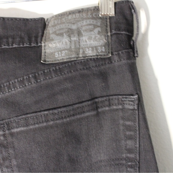 Levi 512s black men’s size 32x34 - Picture 4 of 4